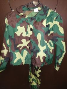 Kids Costumes to Hire - Army Top & Pants - CHILD